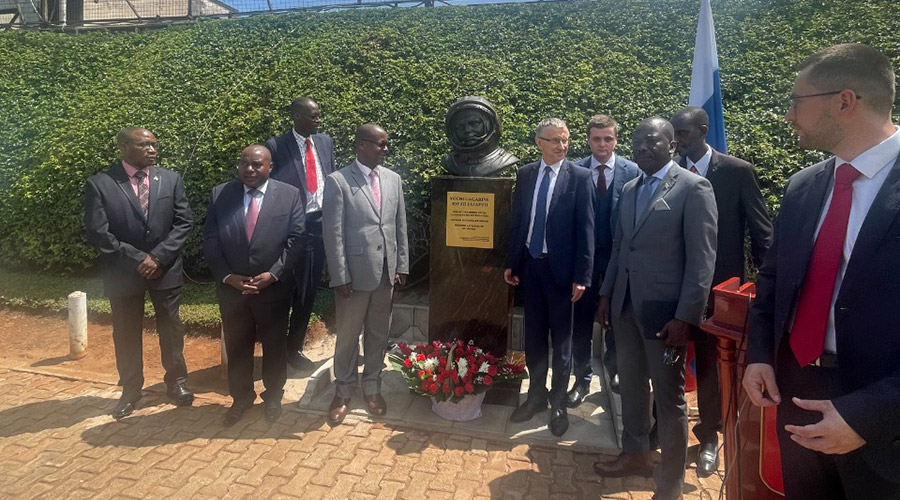 Бюст Ю. А. Гагарина установлен в столице Бурунди